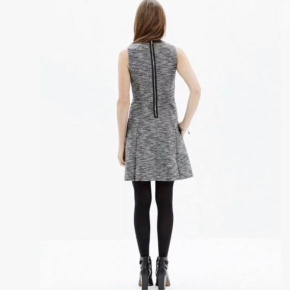 New MADEWELL Anywhere Dress Tweed Fit & Flare - Picture 7 of 13
